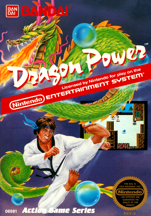 Dragon Power (USA) box art